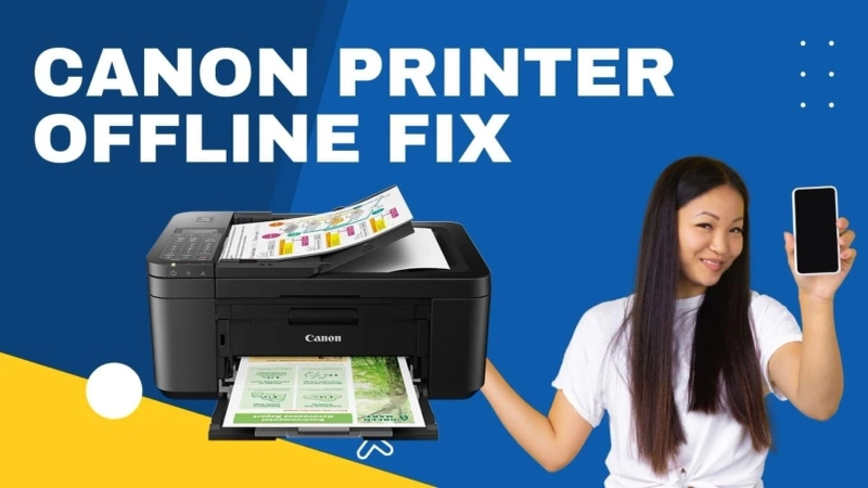 Canon Printer Offline Fix - 3 Easy Ways to Fix Offline Canon Printers