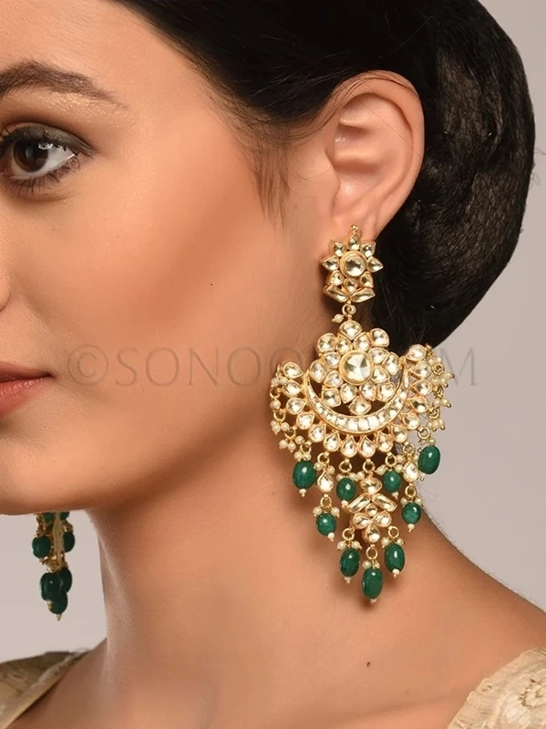 The Allure and Significance of Indian Jhumka Earrings at Sonoor Jewelry Concepts