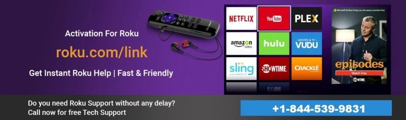Roku Activation Code-How to Fix  +1(844)-539-9831