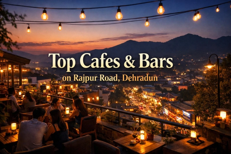 Top Cafes and Bars on Rajpur Road, Dehradun: An Informational Guide