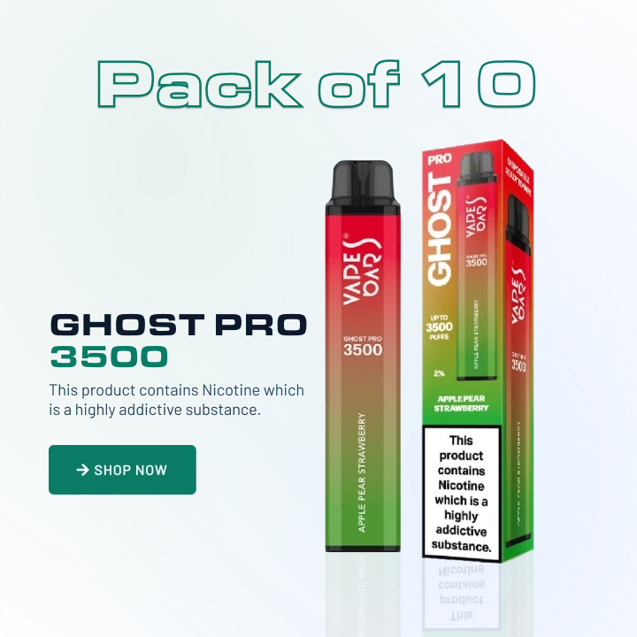 GhostPro 6000 Puff Vapes France & GhostPro 8000 Puff Vapes France