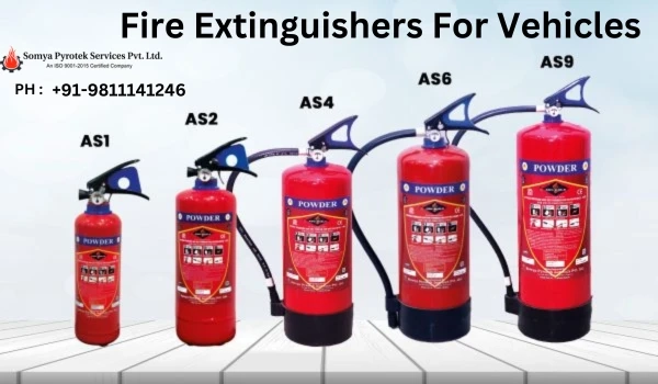 Best Fire Extinguishers for vehicles From Somya Pyrotek Services