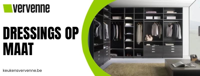 Dressings op maat: stijlvol en functioneel wonen met Keukens Vervenne