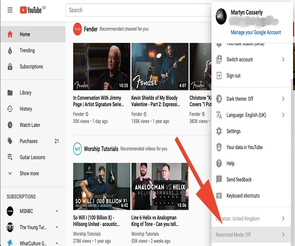 How to Set Up and Use YouTube’s Parental Control