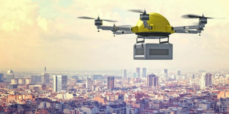 Delivery Drone Market to Exhibit a CAGR of 41.3% During the Forecast Period (2021 - 2028)