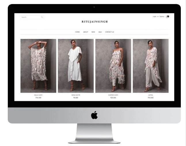 Create Online Clothing Store