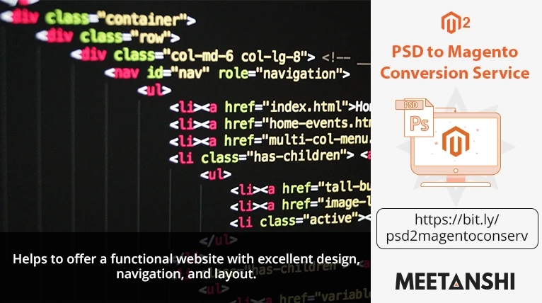 PSD to Magento Conversion Service