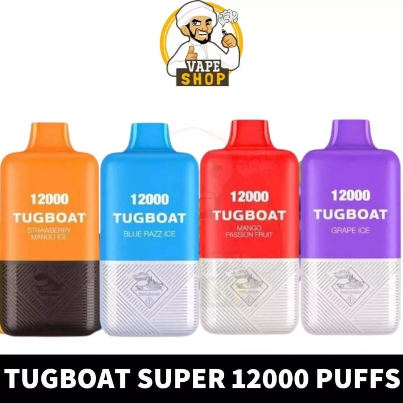 Tugboat super 12000 puffs