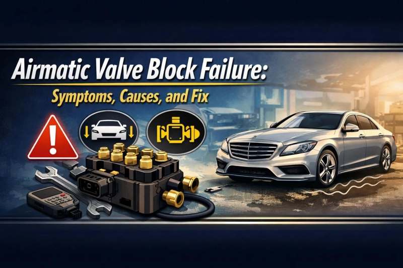 Airmatic Valve Block Failure: Symptoms, Causes, and Fix
