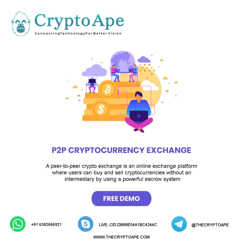 The Role of Blockchain in P2P Crypto Exchange Development