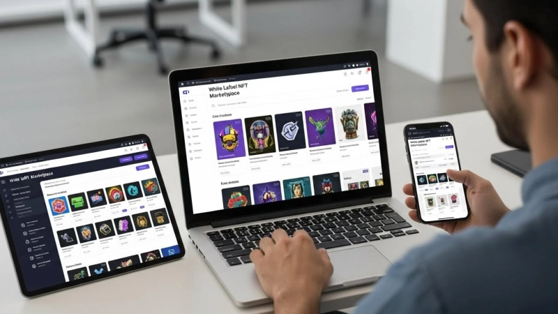 How White Label NFT Marketplace Solutions Support Cross-Platform Access with Responsive Design