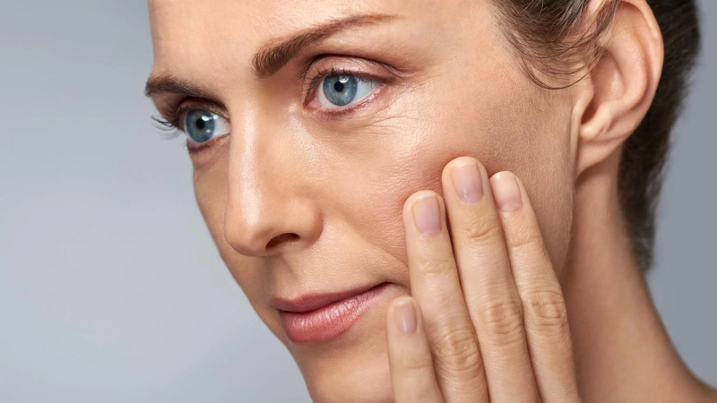The signs of aging - wrinkles