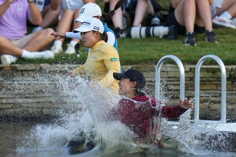 Mao Saigo of Japan Wins the Chevron Championship With a Birdie