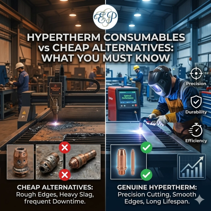 Hypertherm Consumables vs Cheap Alternatives: What You Must Know