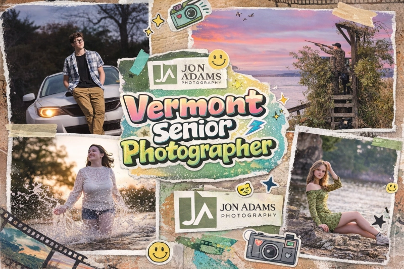 Vermont Senior Photographer for Natural Graduation Portraits