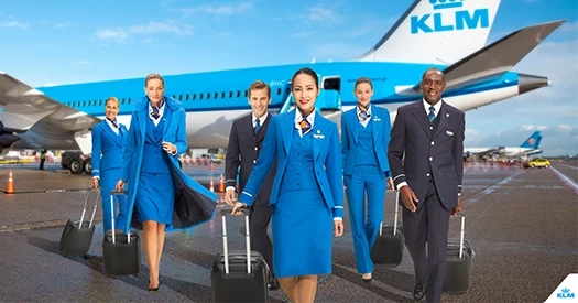 How do I speak to a KLM agent?