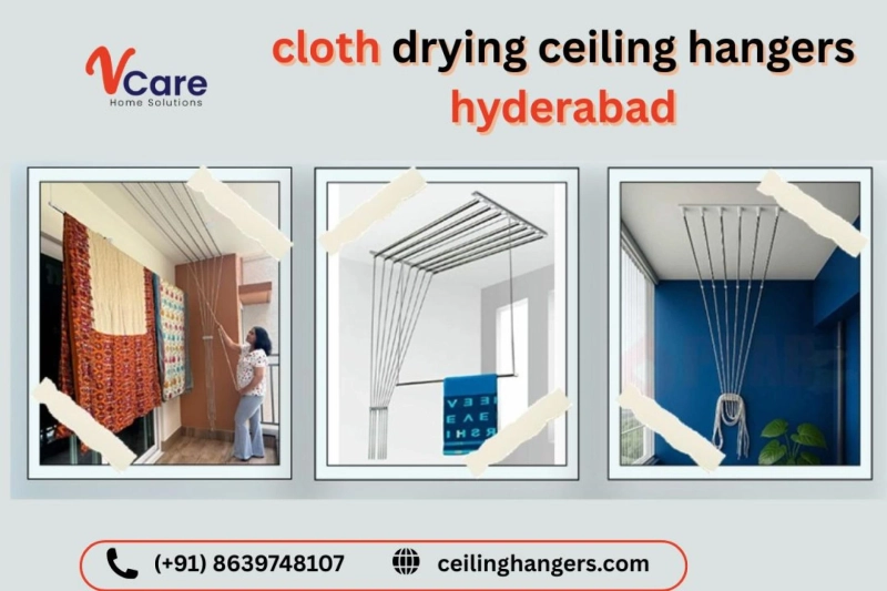 Cloth Drying Ceiling Hangers in Hyderabad: Smart Laundry Solutions for Modern Homes