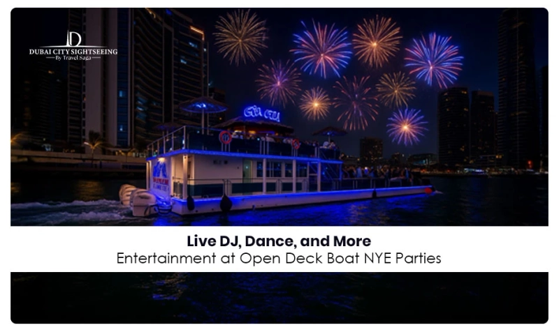 Live DJ, Dance, and More: Entertainment at Open Deck Boat NYE Parties 