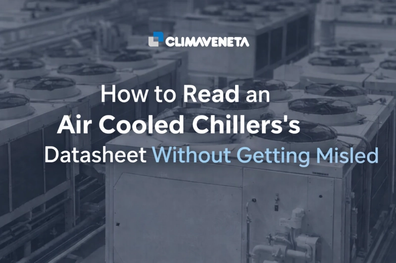 Read an Air Cooled Chiller Datasheet Without Being Misled
