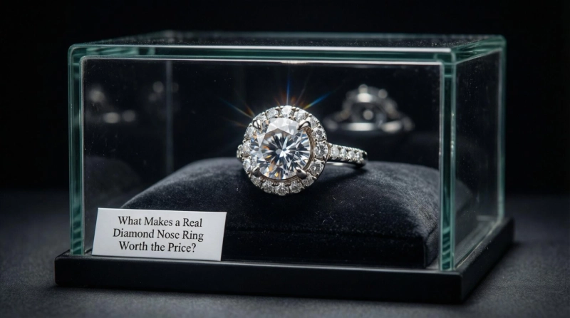 What Makes a Real Diamond Nose Ring Worth the Price