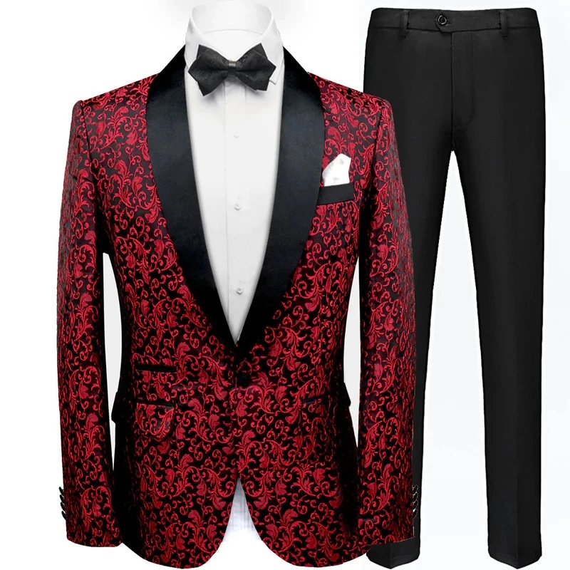 Burgundy Tuxedo: The Timeless Sophistication