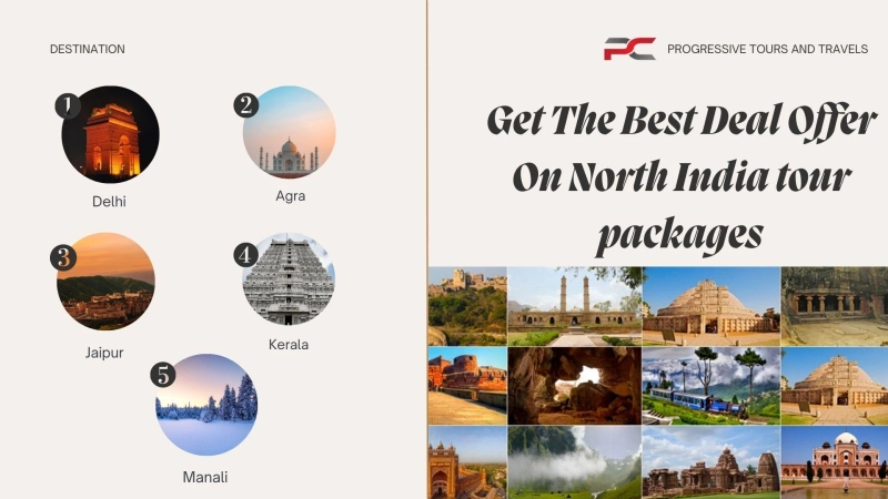 Get The Best Deal Offer On North India tour packages