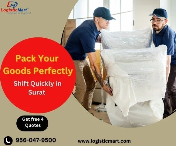 Most Suitable Transportation Options for Home Shift with Packers and Movers in Surat