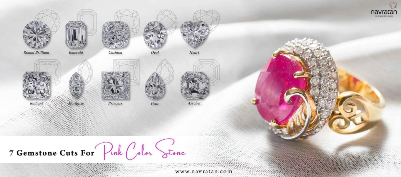 Different Shapes of Pink Sapphire Gemstones