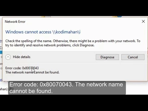 How to Fix 0x80070043 Error on Windows?