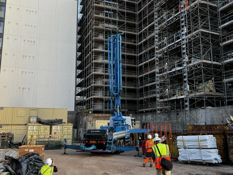 Uses of Concrete Boom Pumps in the UK