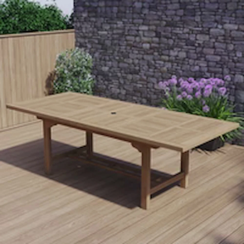 Round vs Rectangular Teak Patio Dining Table