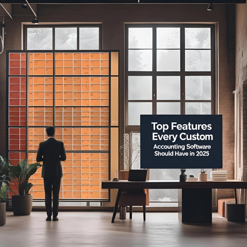 Top Features Every Custom Accounting Software Should Have in 2025
