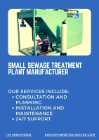 Best Small Sewage Treatment Plant Manufacturer