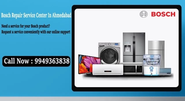 bosch washing machine service center in ahmedabad