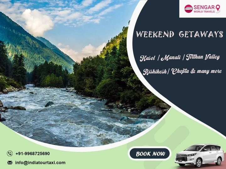 Weekend Gateway Tour packages With car Rental In Delhi