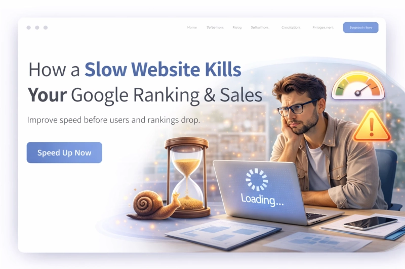 How a Slow Website Kills Your Google Ranking and Sales