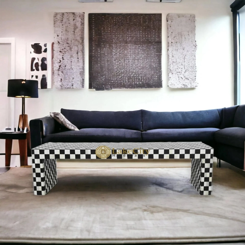 Why the Right Bone Inlay Coffee Table Can Visually Rebalance an Entire Space?