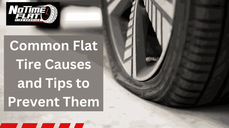 Common Flat Tire Causes and Tips to Prevent Them