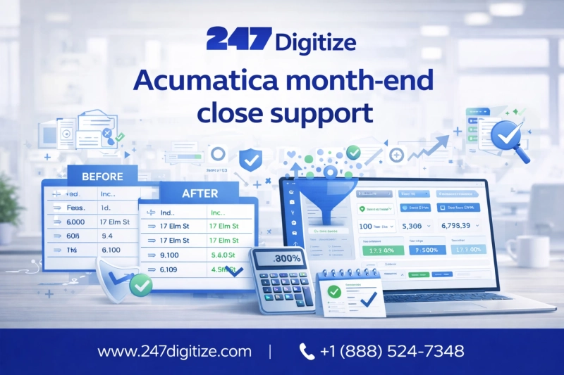 Acumatica Month-End Close Support: Accurate, Manual & Reliable Financial Closing for U.S. Businesses