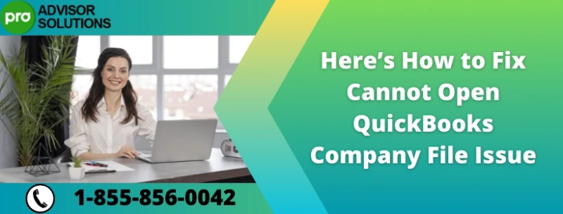 Simple To Fix issue cannot open a QuickBooks company file