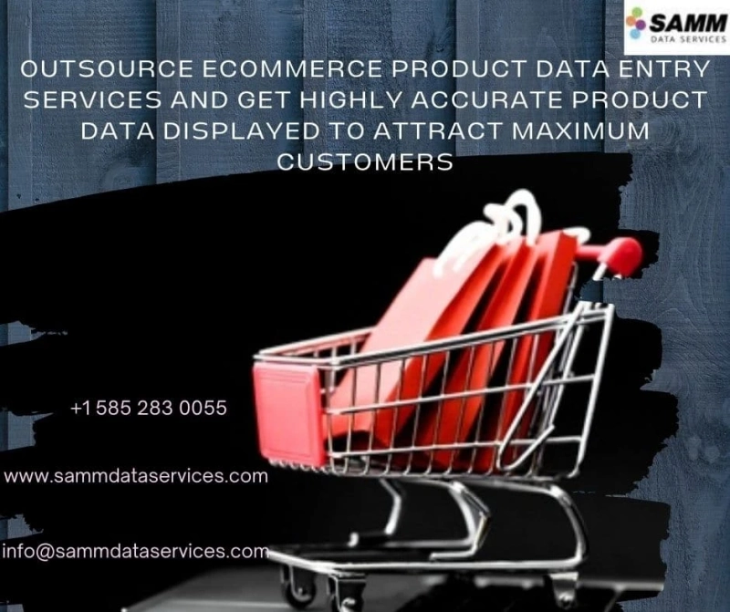 Outsource eCommerce product data entry services