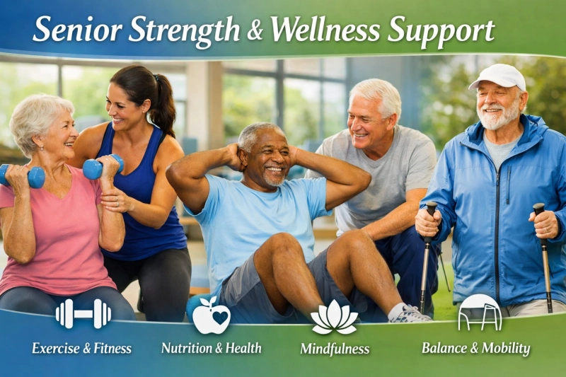 Empowering Seniors with Strength and Wellness: A Guide to Healthy Aging