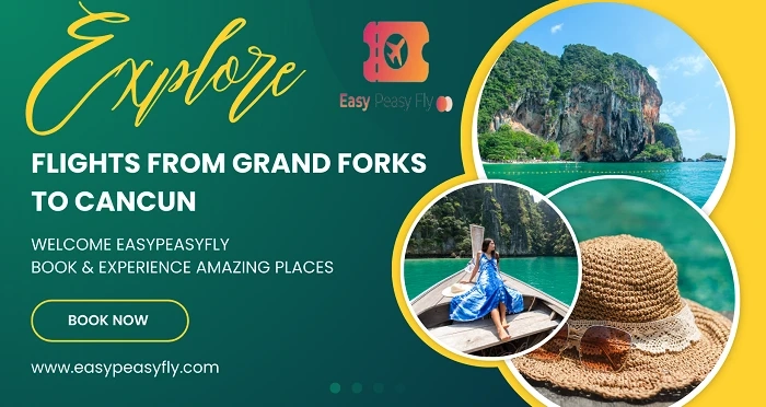 Flights from Grand Forks to Cancun- Fly Luxury