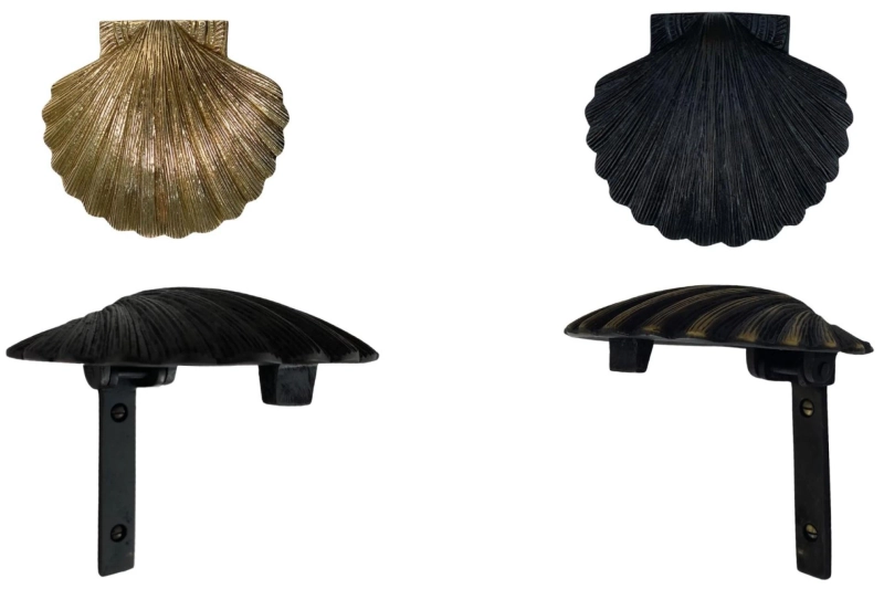 How a Scallop Shell Door Knocker Elevates Your Coastal Home Entrance 