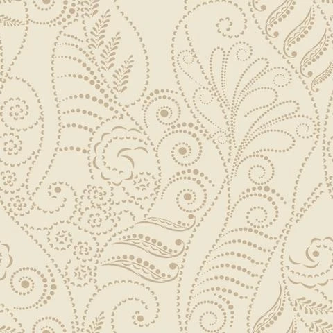 Create a decorative aspect on your walls with Paisley Wallpaper