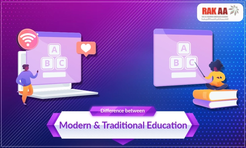 Difference between Modern & Traditional Education