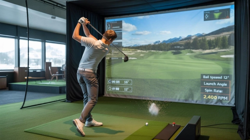 How Indoor Golf Simulators Can Improve Your Game (Even in Bad Weather)