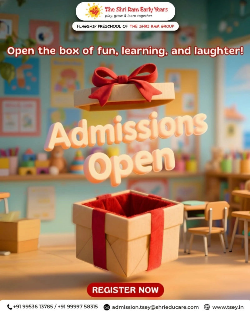 Preschool School: A Gentle Beginning Through Nursery Admissions in Gurgaon