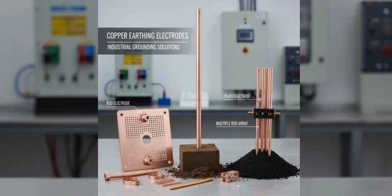 How Copper Earthing Electrode Design Impacts Ground Resistance in Industrial Installations 