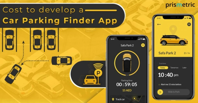 How much does it cost to develop a car parking finder mobile app?
